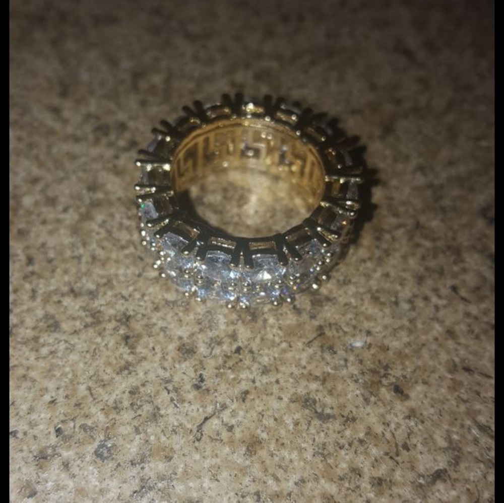 Diamond Gold Wedding Band